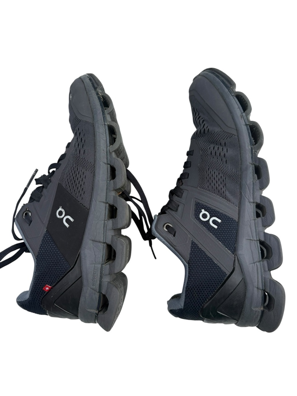 On Cloud Black Running Shoes Womens US 8 EU 39 Sneakers Athletic - Picture 1 of 10